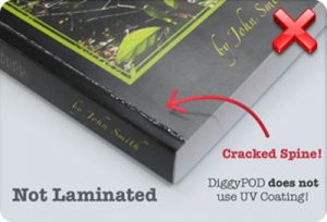 Laminated Book Cover Options in Matte or Gloss | DiggyPOD